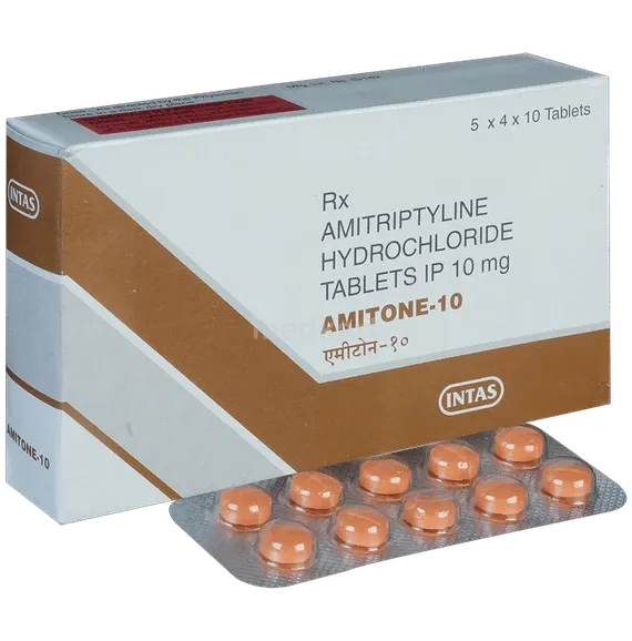 amitone 10mg tablet 10's
